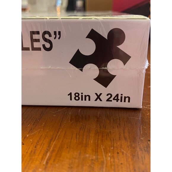 NEW Sloth Eating Noodles 500 Piece Puzzle by In-Cog-Neato 18" x 24" - Picture 2 of 2